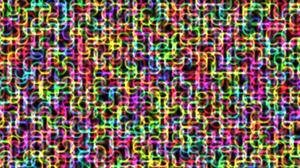 A rede multicolorida, composição abstrata — Fotografia de Stock