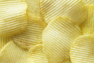Güzel güneş oluklu cips. Arka plan.