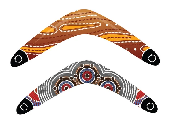 Australische boomerang vector. — Stockvector