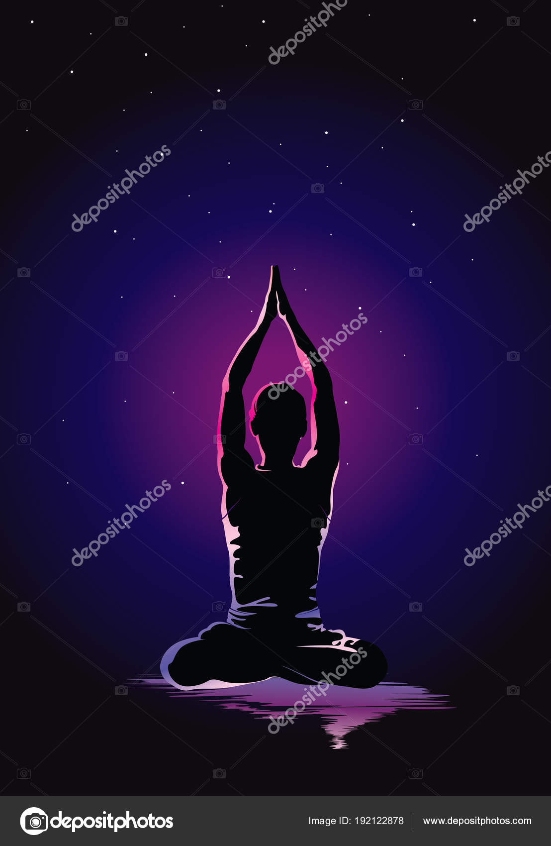 Yoga Pose Outline 3000646 Vector Art at Vecteezy