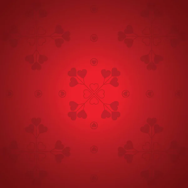 Κόκκινο Φόντο Ημέρα Του Αγίου Βαλεντίνου Εικονογράφηση Διάνυσμα — Διανυσματικό Αρχείο