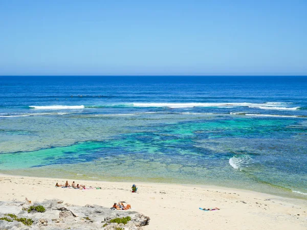 Vista de Surfers Point, Margaret River, Australia Occidental —  Fotos de Stock