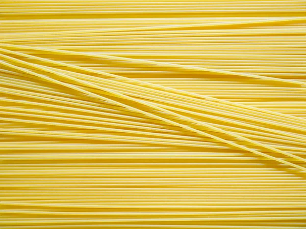 Getrocknete Capellini Spaghetti Muster Hintergrund — Stockfoto