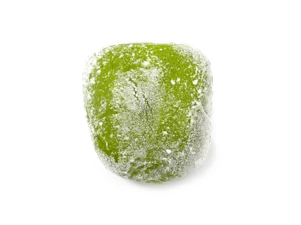 Klebriger Reiskuchen Grüner Tee oder Daifukumochi Matcha — Stockfoto