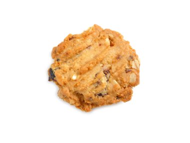 Yulaf ezmeli kurabiye ile kuru üzüm ve kaju fıstığı