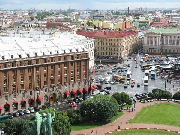 Top view of Saint Petersburg, Russia. — Stock Photo, Image