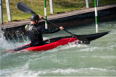 Eiskanel Augsburg Kano Slalom