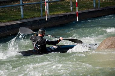 Augsburg Almanya, 28 Mart 2017, eğitim için Ottawa 2017 Şampiyonası