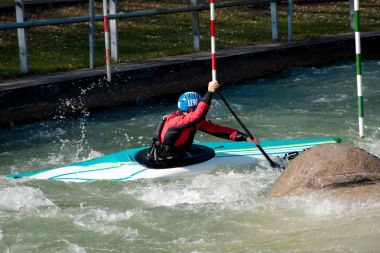 Augsburg Almanya, 28 Mart 2017, eğitim için Ottawa 2017 Şampiyonası