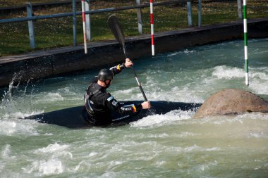 Augsburg Almanya, 28 Mart 2017, eğitim için Ottawa 2017 Şampiyonası