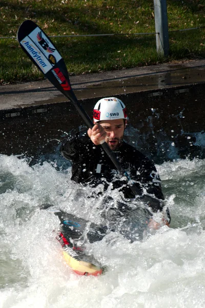 Augsburg Almanya, 28 Mart 2017, eğitim için Ottawa 2017 Şampiyonası