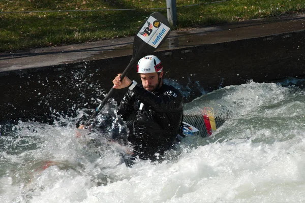 Augsburg Almanya, 28 Mart 2017, eğitim için Ottawa 2017 Şampiyonası