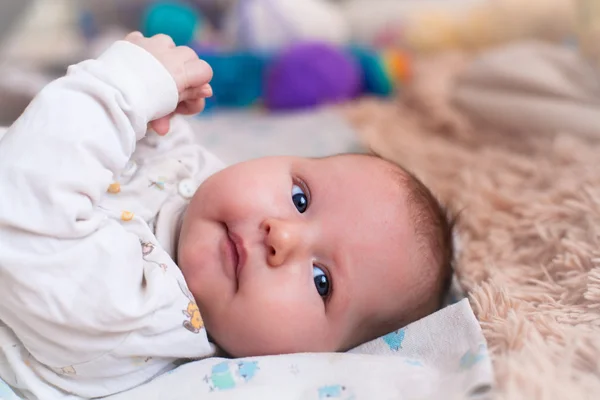 Eğlenceli bebek 6 ay — Stok fotoğraf