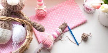 Tığ işi amigurumi ayı süreci