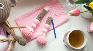 Tığ işi amigurumi ayı süreci