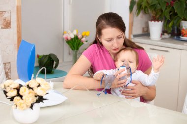 inhalasyon çocuk bebek anne yapar