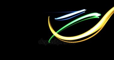 Çizgiler üzerinde şeffaf arka plan dans