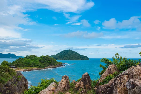 Güzel gökyüzü ve deniz, mükemmel gökyüzü ve su