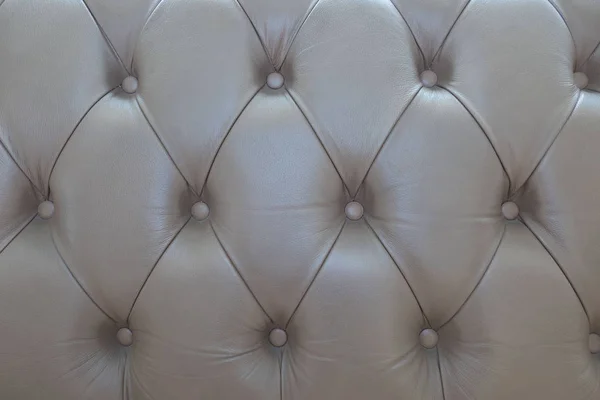 Primer plano de cuero textura de sofá de lujo — Foto de Stock