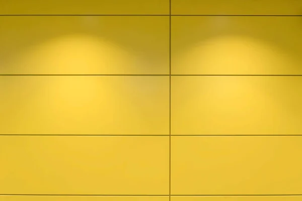 Empty yellow wall textures  for background — Stock Photo, Image