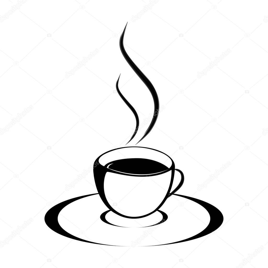 Cup of hot drink (coffee, tea etc)