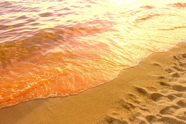 Puesta de sol en temporada de mar — Foto de Stock