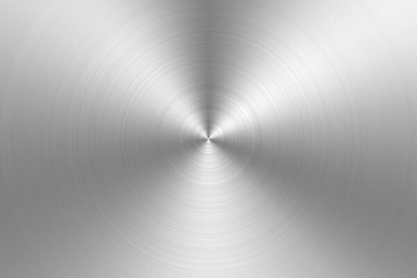 Circle steel metal texture background