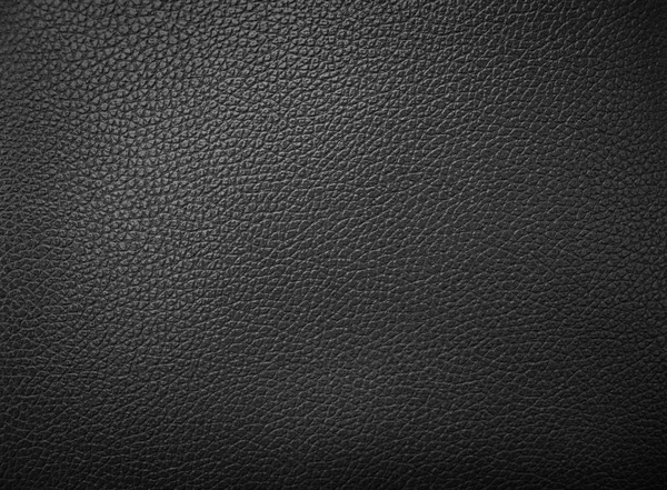 Surface de fond texture cuir noir — Photo