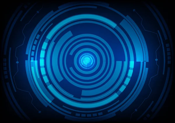 Soyut geleceğin teknolojisi kavramı arka plan.