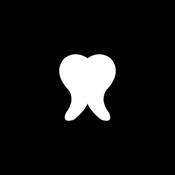 Lékařské ilustrace ikona zubu — Stock fotografie