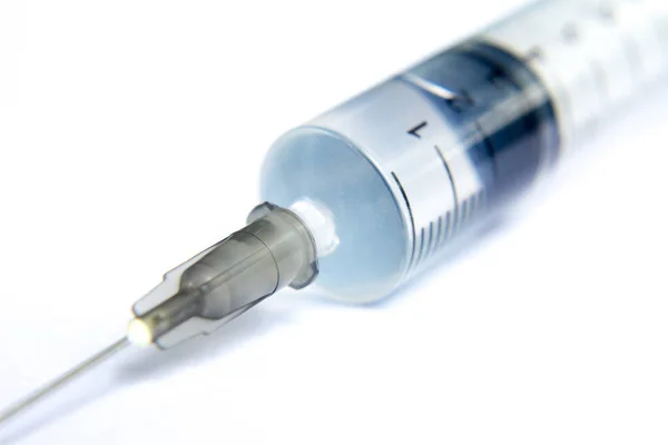 Médicale injectable avec un isolat de seringue — Photo