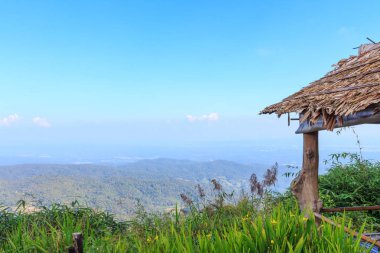 Monjam, Chiang Mai, Tayland kulübede.