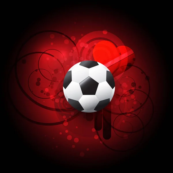 Soyut futbol kırmızı arka plan