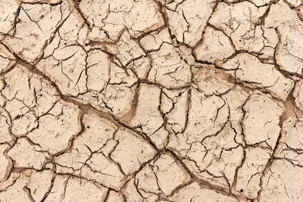 균열 텍스처 지상 표면 — 스톡 사진