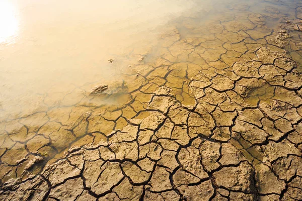 가뭄 토지 오랫동안 waterles — 스톡 사진