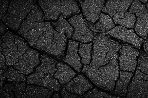 Textura de fundo de crack asfalto áspero — Fotografia de Stock