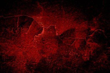 Yanardağ patlamasından sonra kırmızı ısı zemini çatlatmış.