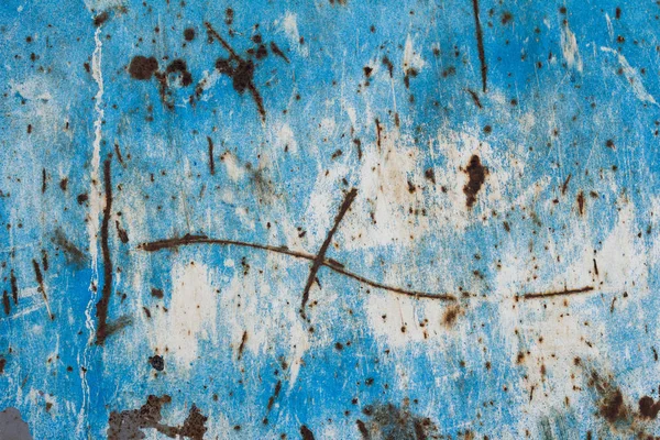 Rusty painted metal surface background — Stock Photo, Image