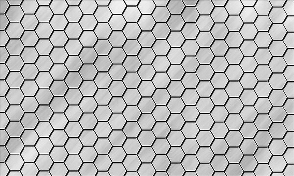 Сотовый абстрактный бесшовный рисунок

