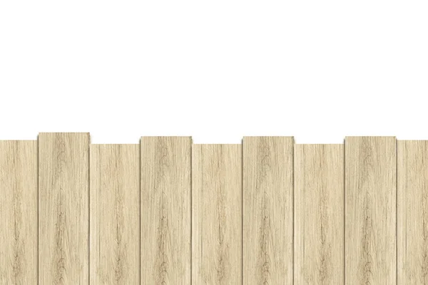 Helle Holzstruktur auf weißem Hintergrund — Stockfoto