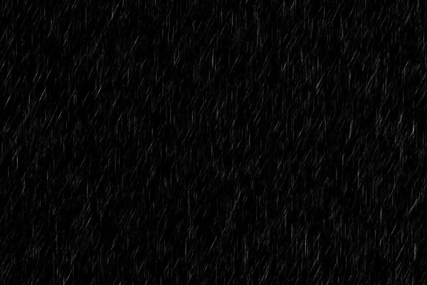 Regen auf schwarzem Hintergrund — Stockfoto