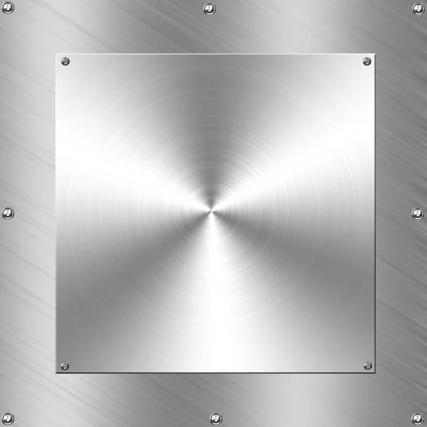 金属アルミニウム テクスチャ背景 — ストック写真