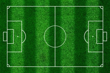 soccer field top view clipart