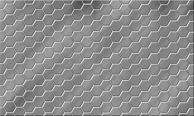 Altıgen metal doku arka plan 