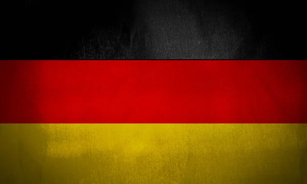 Illustration of the flag of Germany — Stock Photo, Image