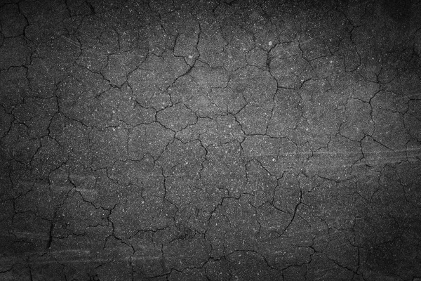 Struttura di sfondo crack di asfalto grezzo — Foto Stock