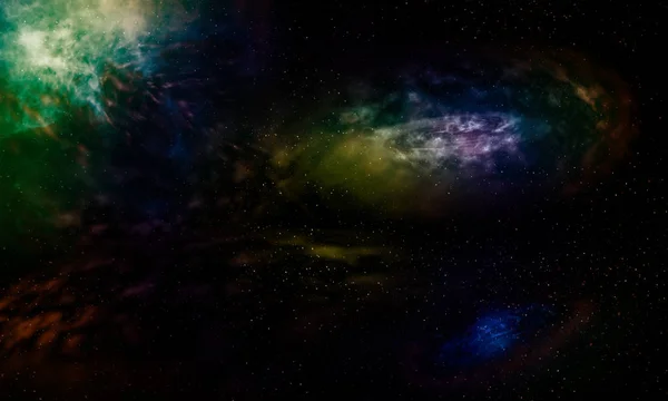 A galaxisok gyönyörű fantasy. — Stock Fotó