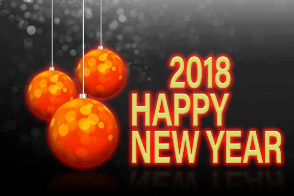 2018 szczęśliwy nowy rok tekstura — Zdjęcie stockowe