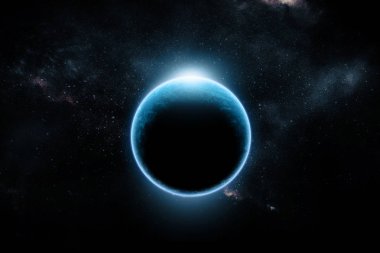 Soyut dış dünyanın alanı Bulutsusu