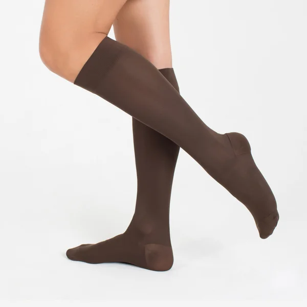 Female legs in socks — Stock Photo, Image